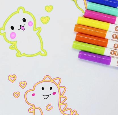 ColorVibe™ Dual-Glow Pen — Ignite Your Creativity with Dazzling Double-Color Brilliance
