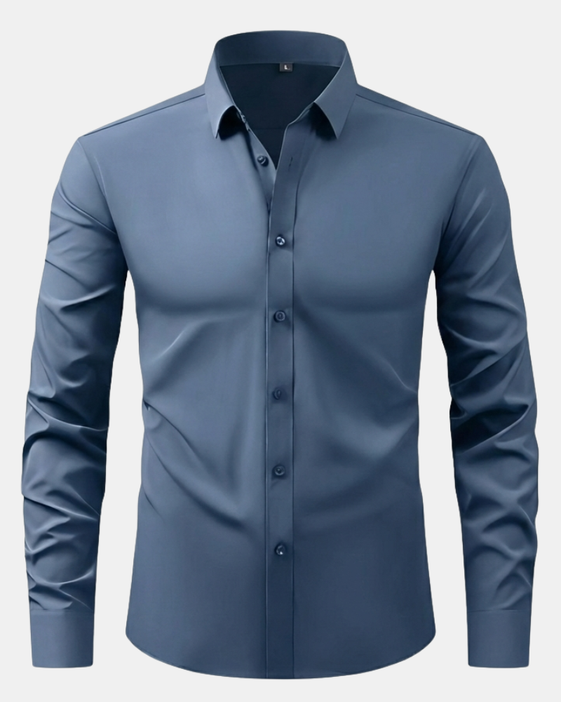 EdgePulse™ Shirt — Stay Fresh, Wrinkle-Free, and Unstoppable All Day Long