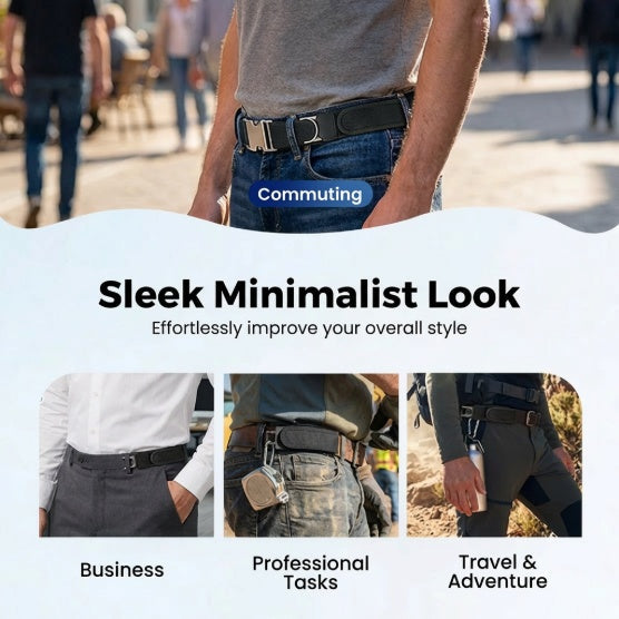 StrideFlex™ — Finally, a Belt That Moves with You and Feels Like Freedom All Day