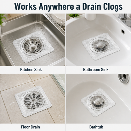DrainGuard™ — Prevent Hair Buildup Before It Ruins Your Shower Drain