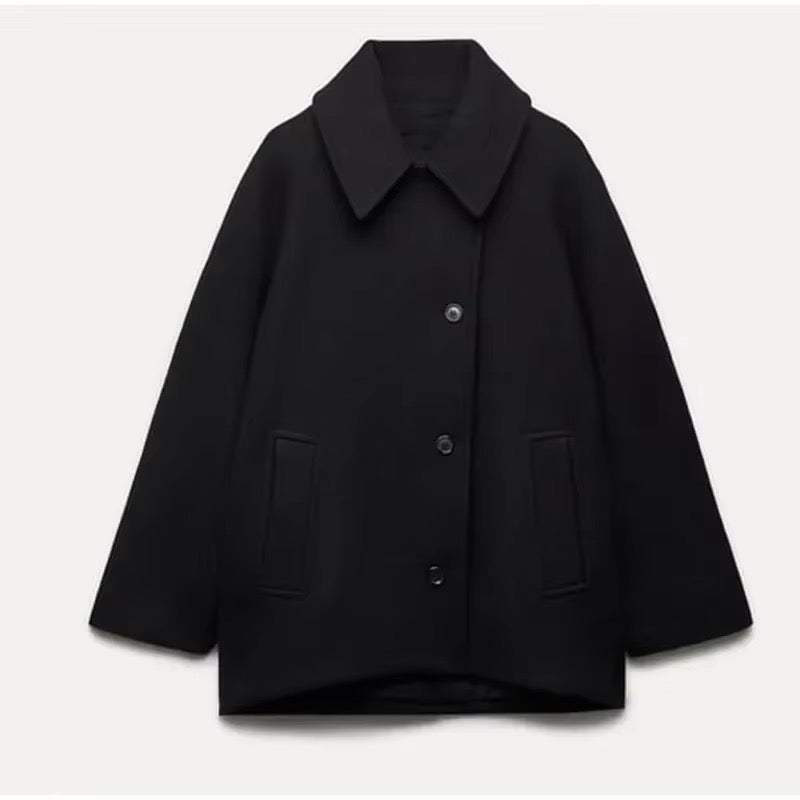 Jazzy | Stylish Oversized Wool Coat for Winter Fashion
