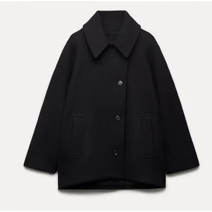 Jazzy | Stylish Oversized Wool Coat for Winter Fashion