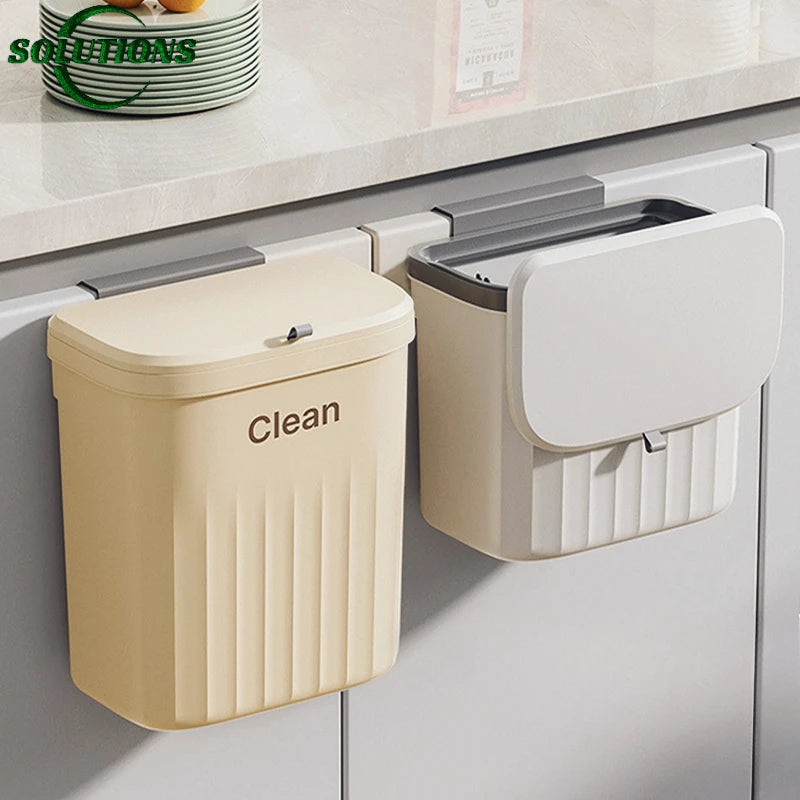 CleanBin™ - Wall-Attached Garbage Can