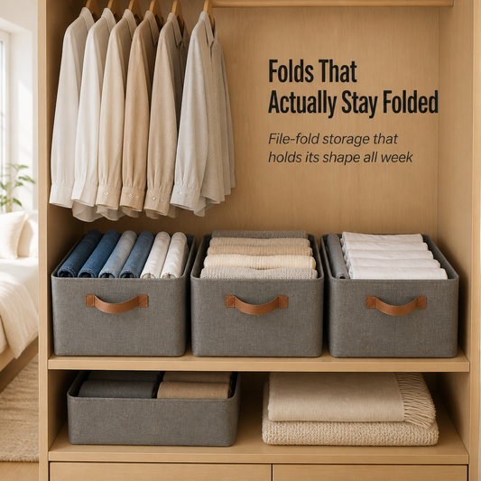 SerenStack™ — Take Control of Your Closet with Effortless, Lasting Order