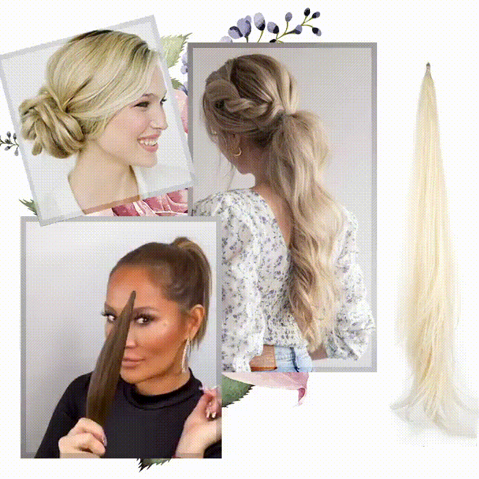 Leah™ Double Style Ponytail Designed for Volume