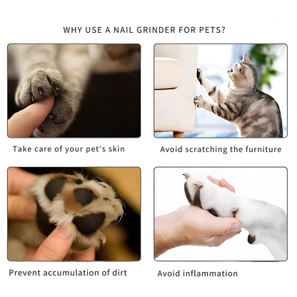 Stress-free pet nail file for your animal