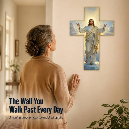 LuminaFaith™ — Hang a Daily Hope Reminder on Your Wall in Minutes
