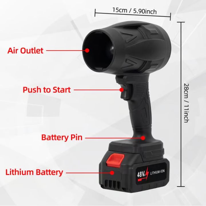 Cordless Air Blower – Effortless Cleaning Without Cables