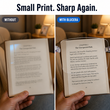 BluCera™ — See Clearly While Reading, Driving & Scrolling in One Lightweight Pair