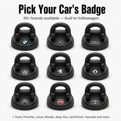 LumaRide™ — Secure Your Phone in Seconds Using Your Car's Emblem | 30-Day Guarantee