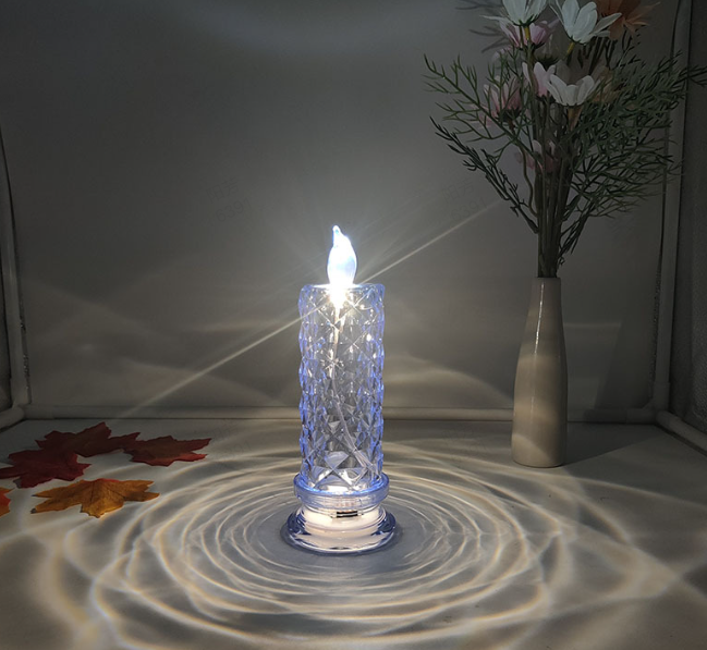 Lumiara™ LED Crystal Pillars — Transform Any Room with Safe, Stunning Candlelight Magic
