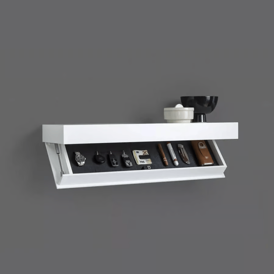 SecretStyle - Designer Shelf Featuring a Hidden Compartment