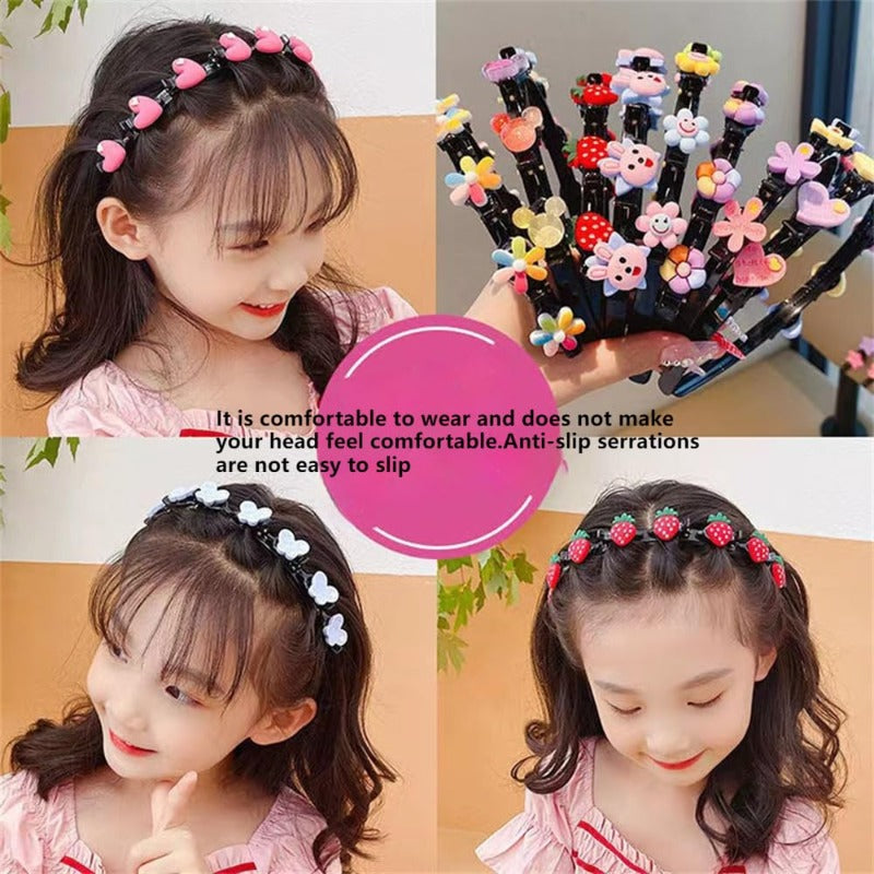 GlimmerPetal™ Hairpin Headband Set — Light-Up Her Look with All-Day Comfort and Magical Style