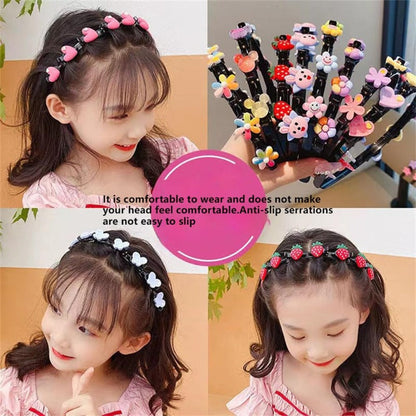 GlimmerPetal™ Hairpin Headband Set — Light-Up Her Look with All-Day Comfort and Magical Style