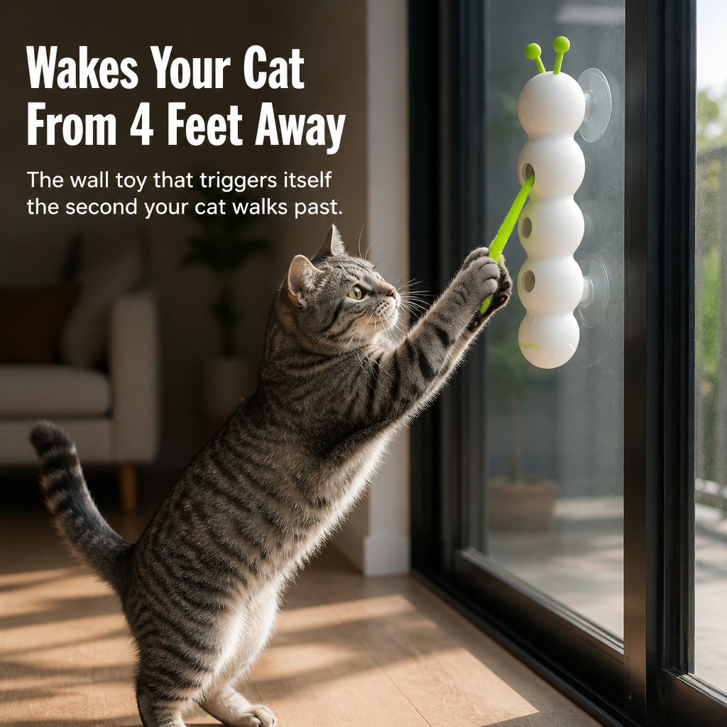 Feline Frenzy™ — Trigger Hunt Mode the Moment Your Cat Passes By