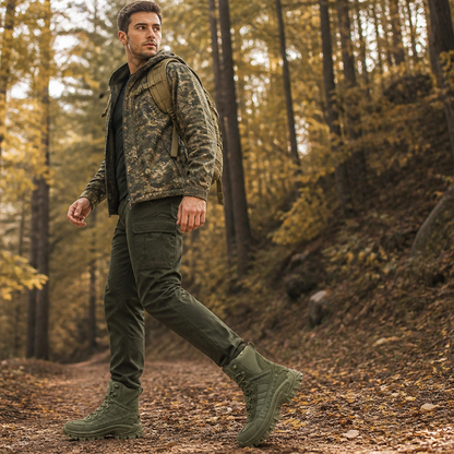 VortexTrail™ – Tactical Side-Zip Footwear with Slip-Resistant Rugged Sole