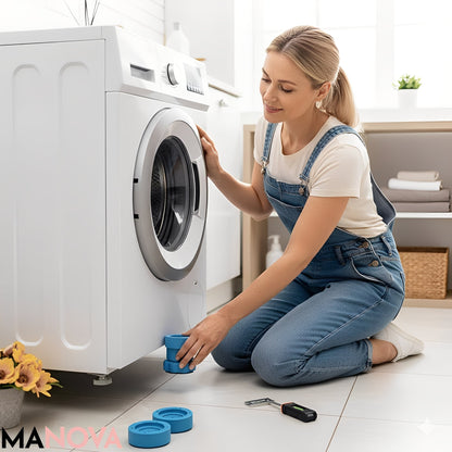 SteadiBase™ — Silence Shakes and Save Your Floors for Peaceful Laundry Days