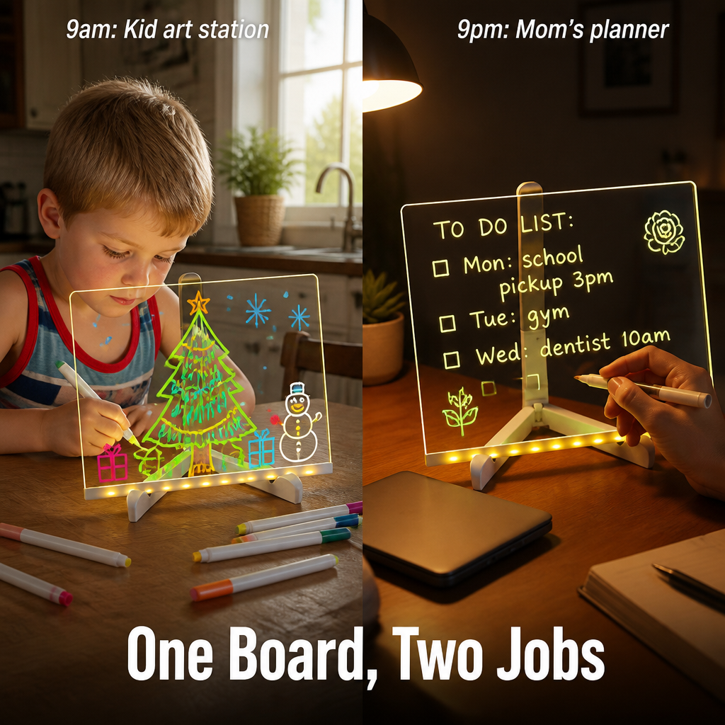 RadiantDraw™ — Ignite Your Child’s Imagination with Mesmerizing Glow Art That Beats Screens Every Time