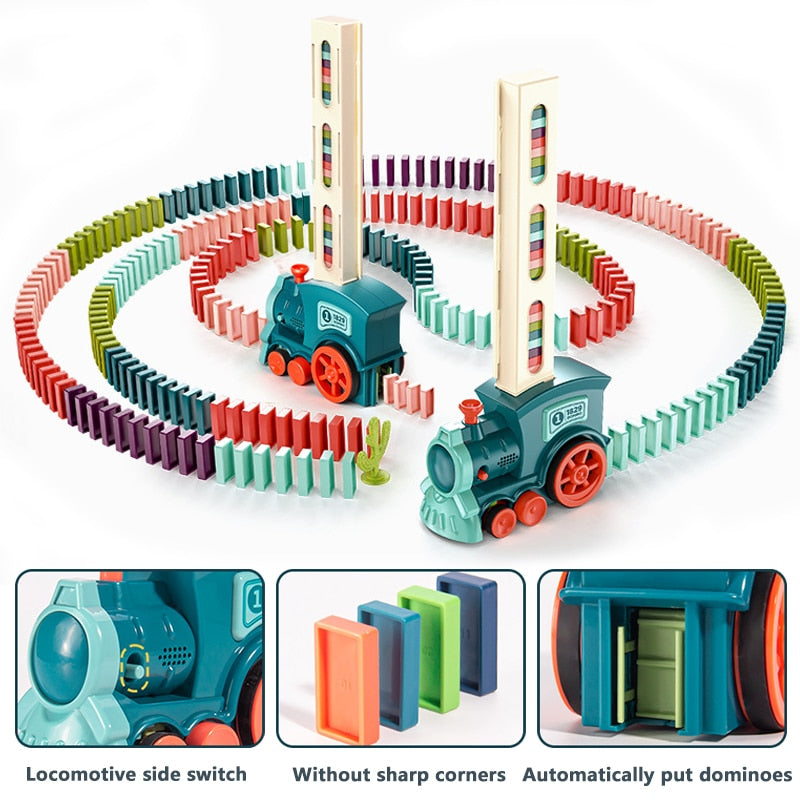 Build&Beyond - Dominoes Train Set