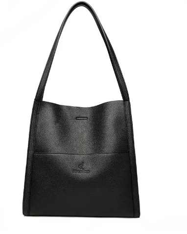 StradaLux™ Leather Shoulder Bag — Command Your Day with Weatherproof Style and Effortless Organization