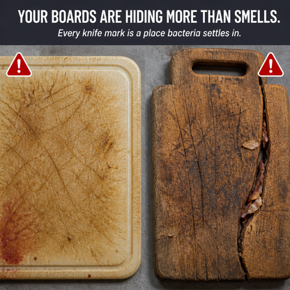 SteelPure™ — Swap Three Stinky Boards for a Single One That Rinses Easy
