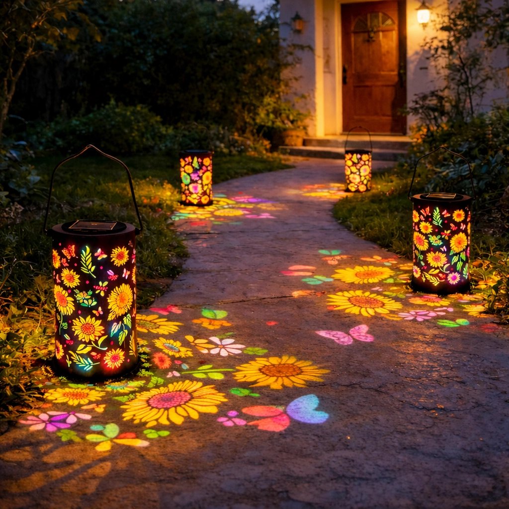 LumaFlare™ Solar Garden Lantern — Transform Your Nights with Effortless, Cozy Sunflower Glow
