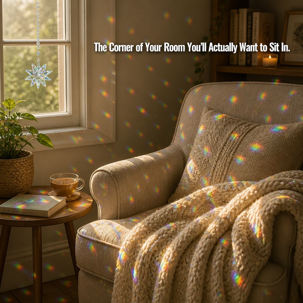 LumiAura™ — Transform Every Window Into a Daily Spectrum Light Display