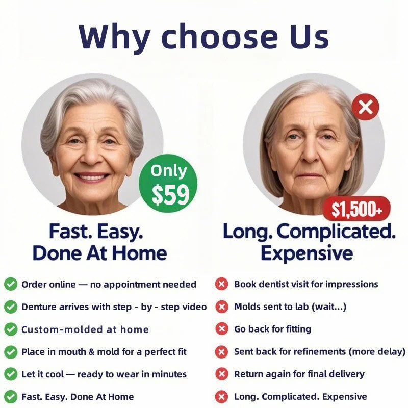 FlexDenta™ — Smile Freely Again with Dentures That Stay and Feel Real