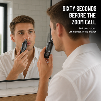 VeloxiTrim™ — Finally, Pain-Free Nose Grooming That Boosts Your Confidence Instantly