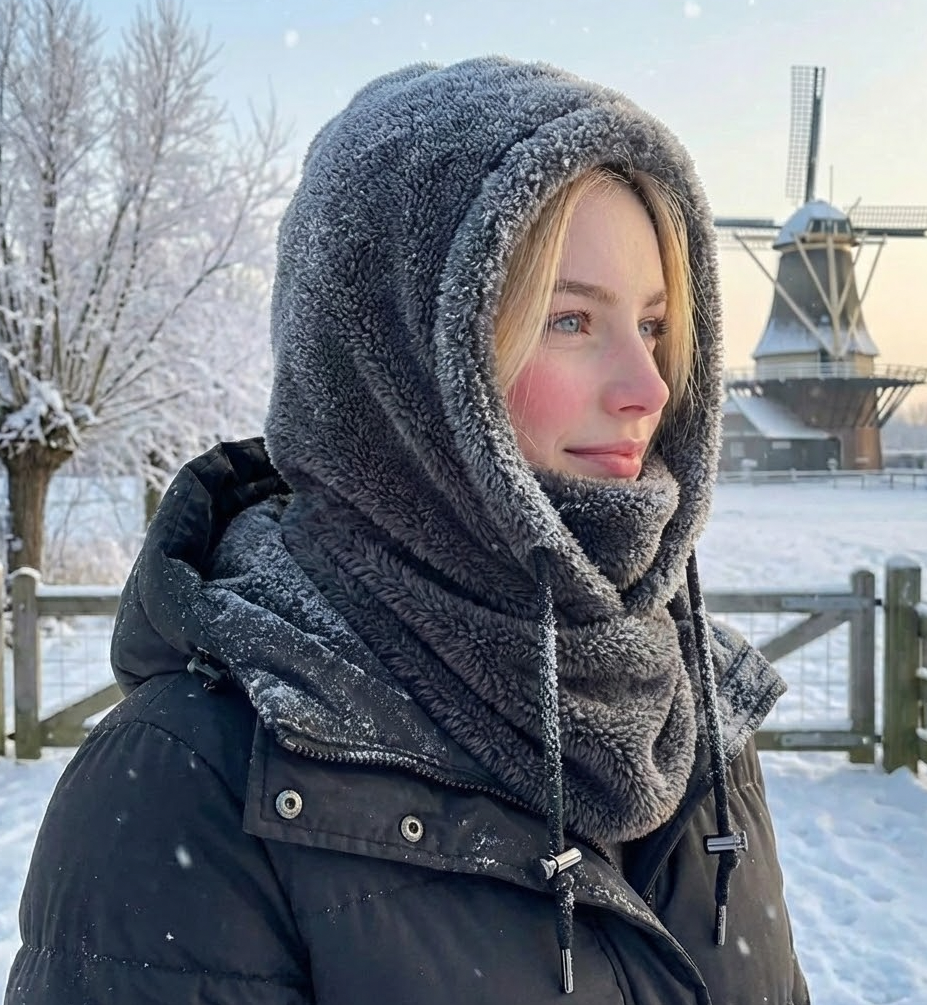 The Frost Hug Hoodie™ | Your cozy winter cocoon of warmth and comfort | Long Neck