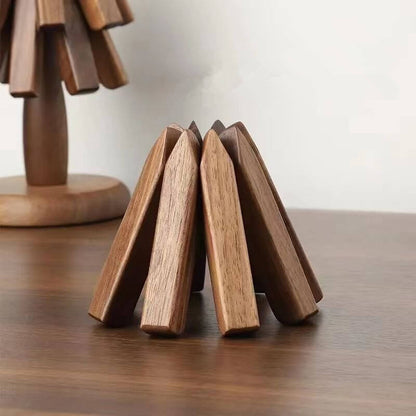 Premium Walnut Wood Mat