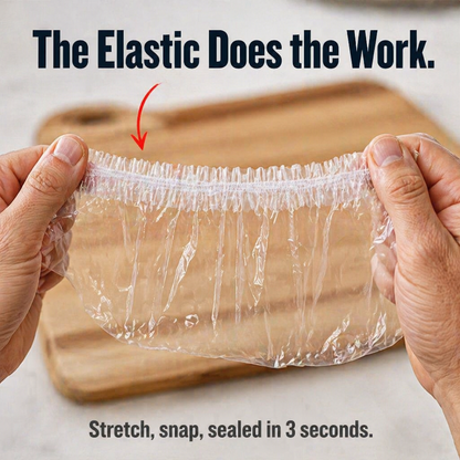 FreshWrapPro™ — Seal Any Bowl in One Stretch and Avoid the Cling-Wrap Struggle