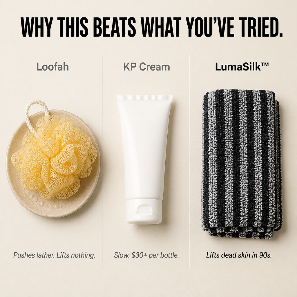 LumaSilk™ — Smooth Away Bumpy Arms, Bacne, and Strawberry Skin in 90 Seconds