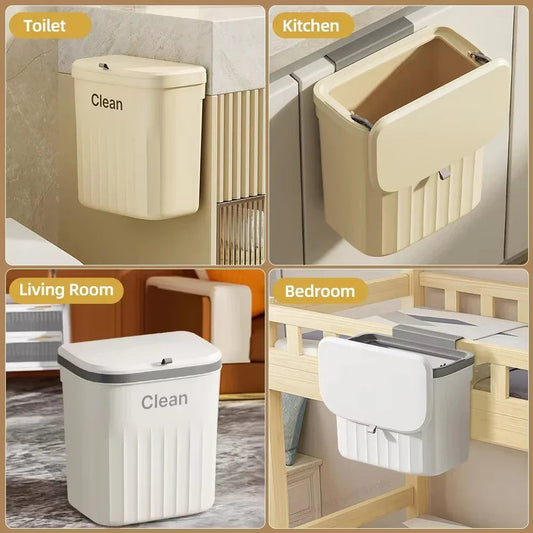 CleanBin™ - Wall-Attached Garbage Can