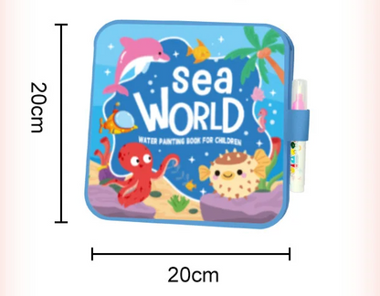 SplashNest™ — Ignite Your Child’s Imagination with Mess-Free, Magical Water Art Fun