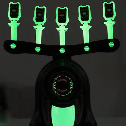 Illuminated Targets for Kids to Use with Toy Guns
