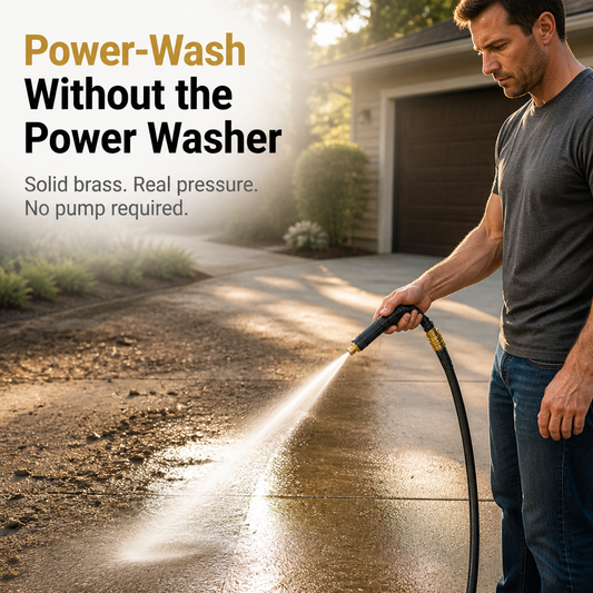 Hydrolance™ — Deep-Clean Patios, Cars & Bikes Without the Pressure Washer Cost