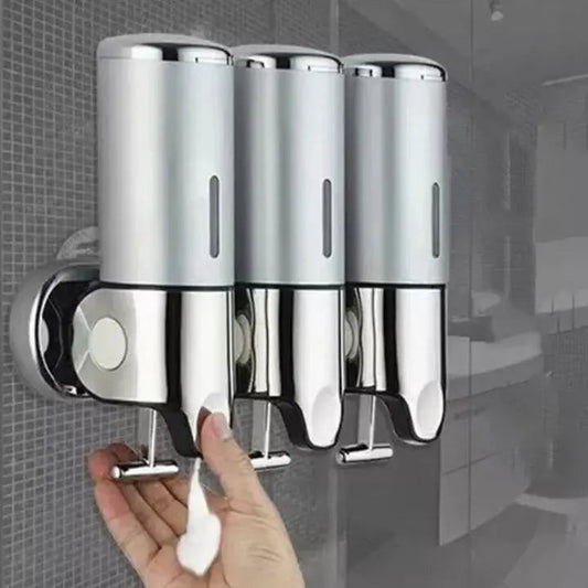 Soap dispenser for wall mounting