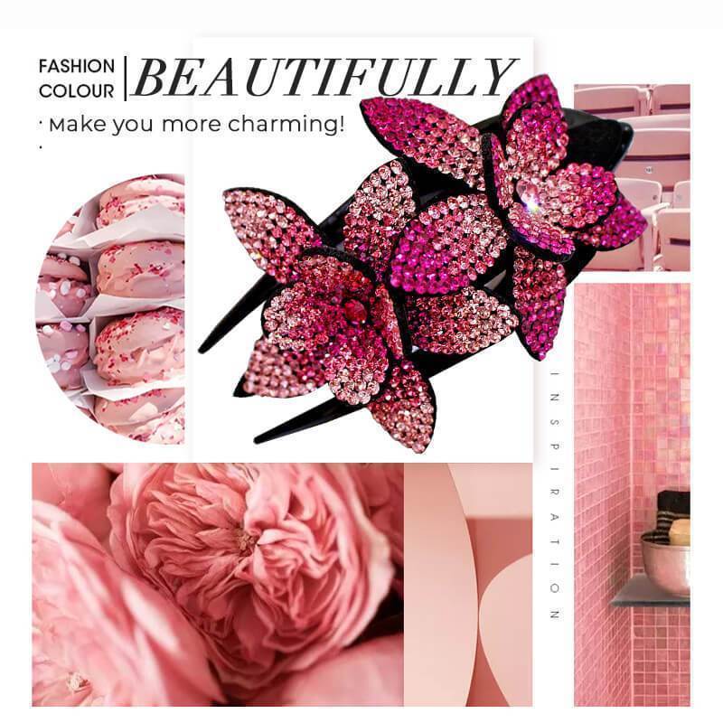ShinePetal™ Hair Clips — Sparkling Confidence That Holds Strong All Day