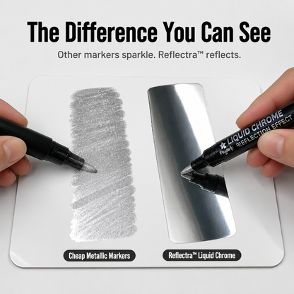 Reflectra™ — Real Liquid Chrome Paint That Dries To A Mirror Finish