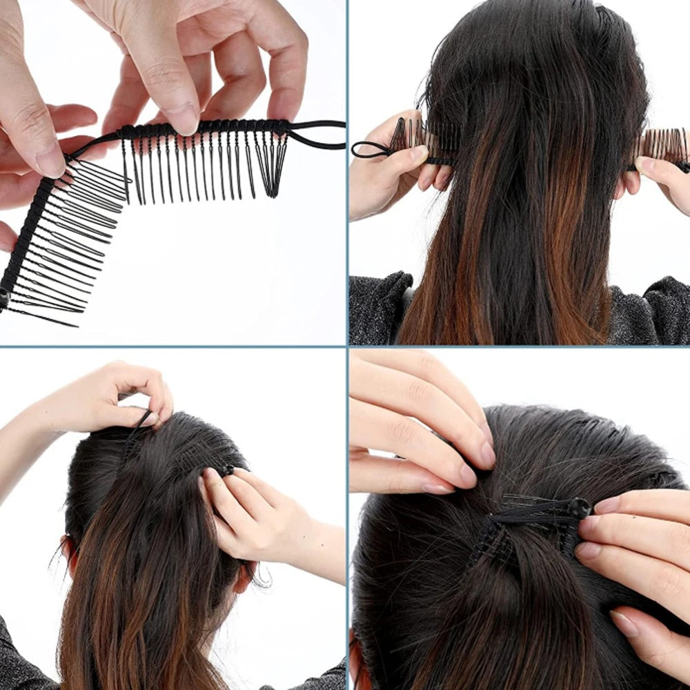 VestaHold™ — Rock-Solid Grip That Empowers Your Thick Hair with Effortless Elegance