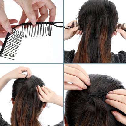 VestaHold™ — Rock-Solid Grip That Empowers Your Thick Hair with Effortless Elegance