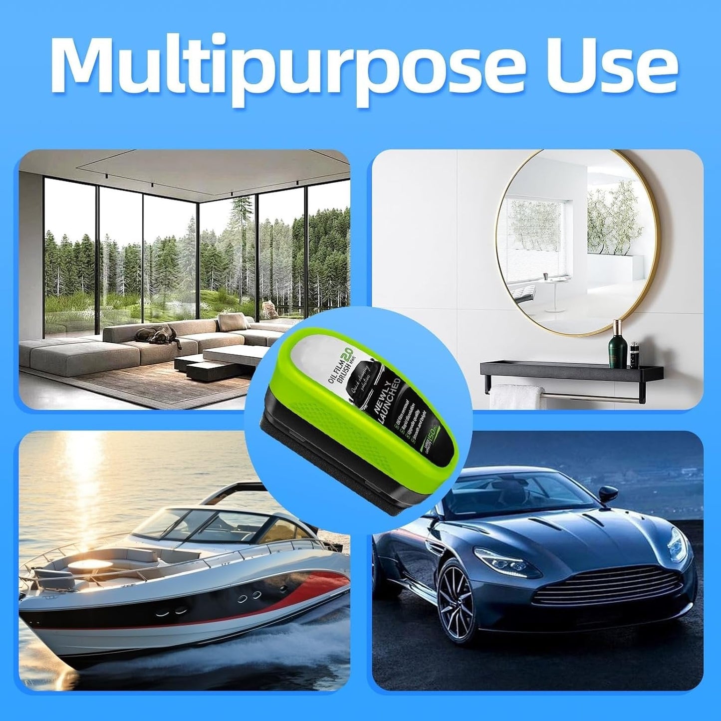 VisionBoost™ — Instantly Clear Glass for Safer, Stress-Free Drives