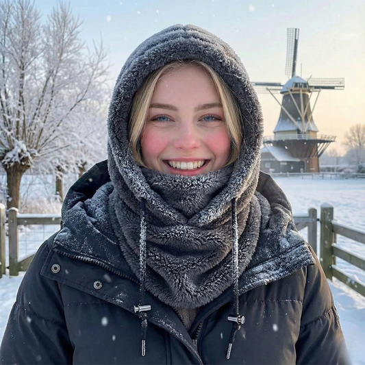 The Frost Hug Hoodie™ | Your cozy winter cocoon of warmth and comfort | Long Neck