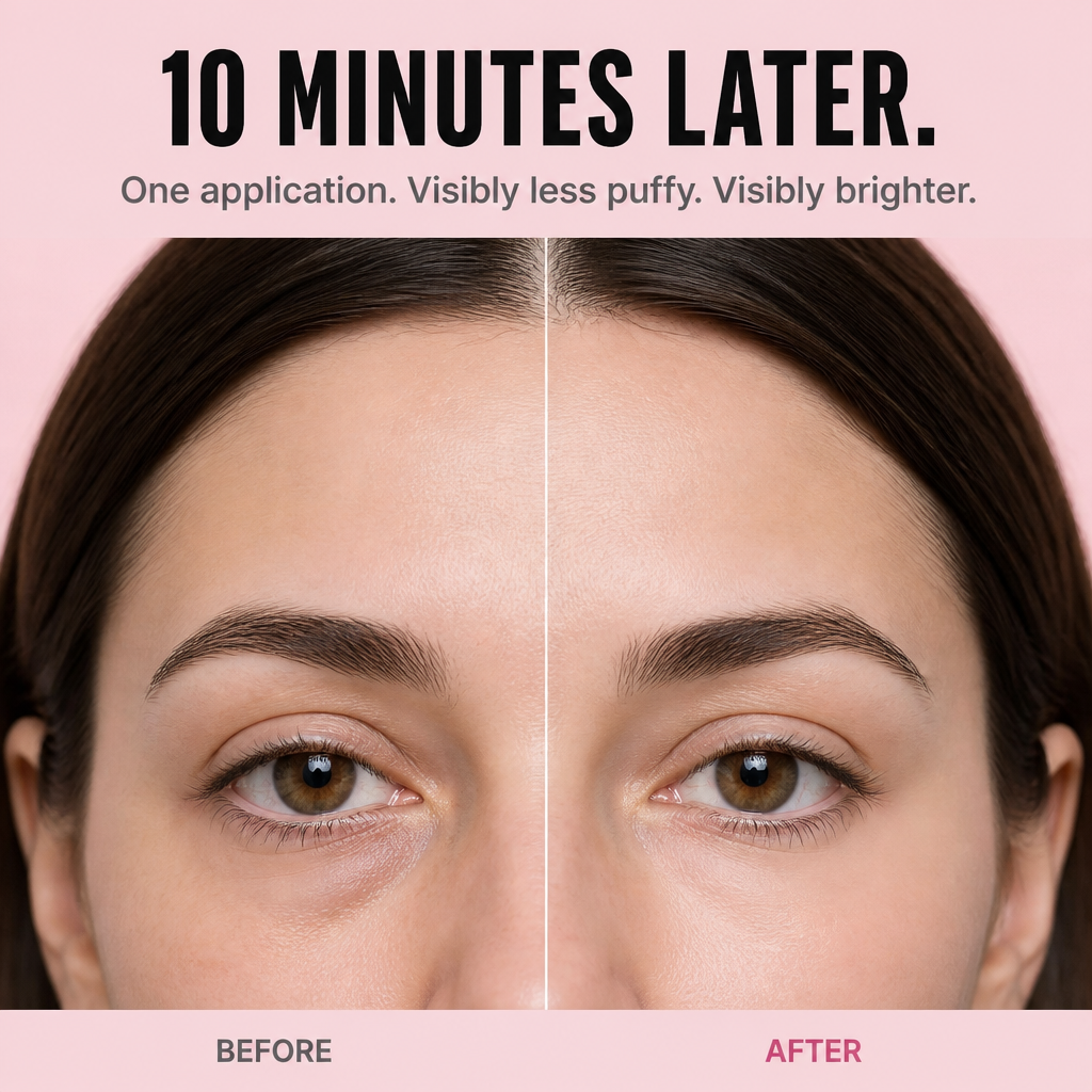 Luminevea™ — Reduce Puffy Eyes in 10 Minutes Using 4-Peptide Hydrogel Patches