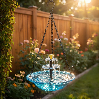 AquaLuxe™ Fountain — Sun-Powered Serenity That Brings Your Garden to Life