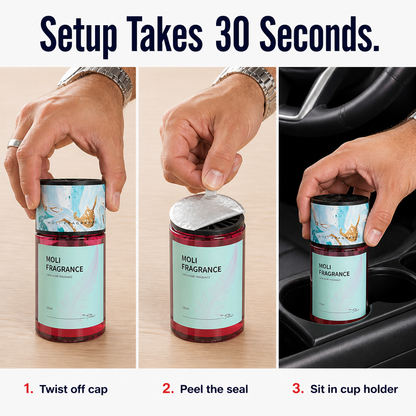 BreezeAura™ — Infuse Your Car with a 60-Day Fragrance That Truly Endures
