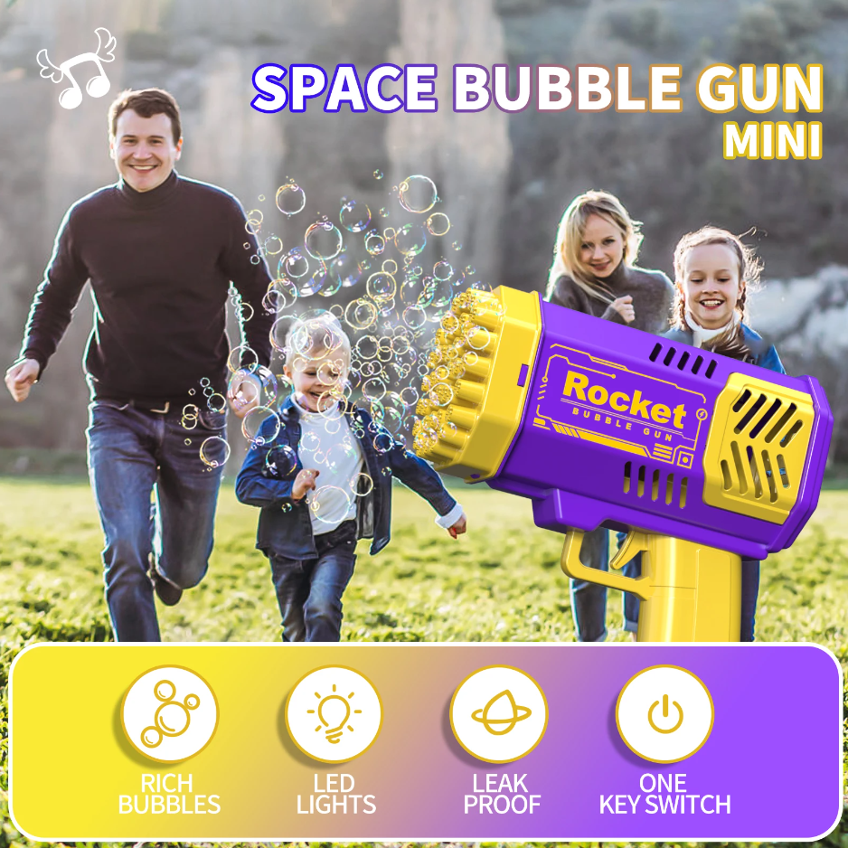 BreezeBliss™ — Effortless Bubble Magic that Lights Up Every Celebration