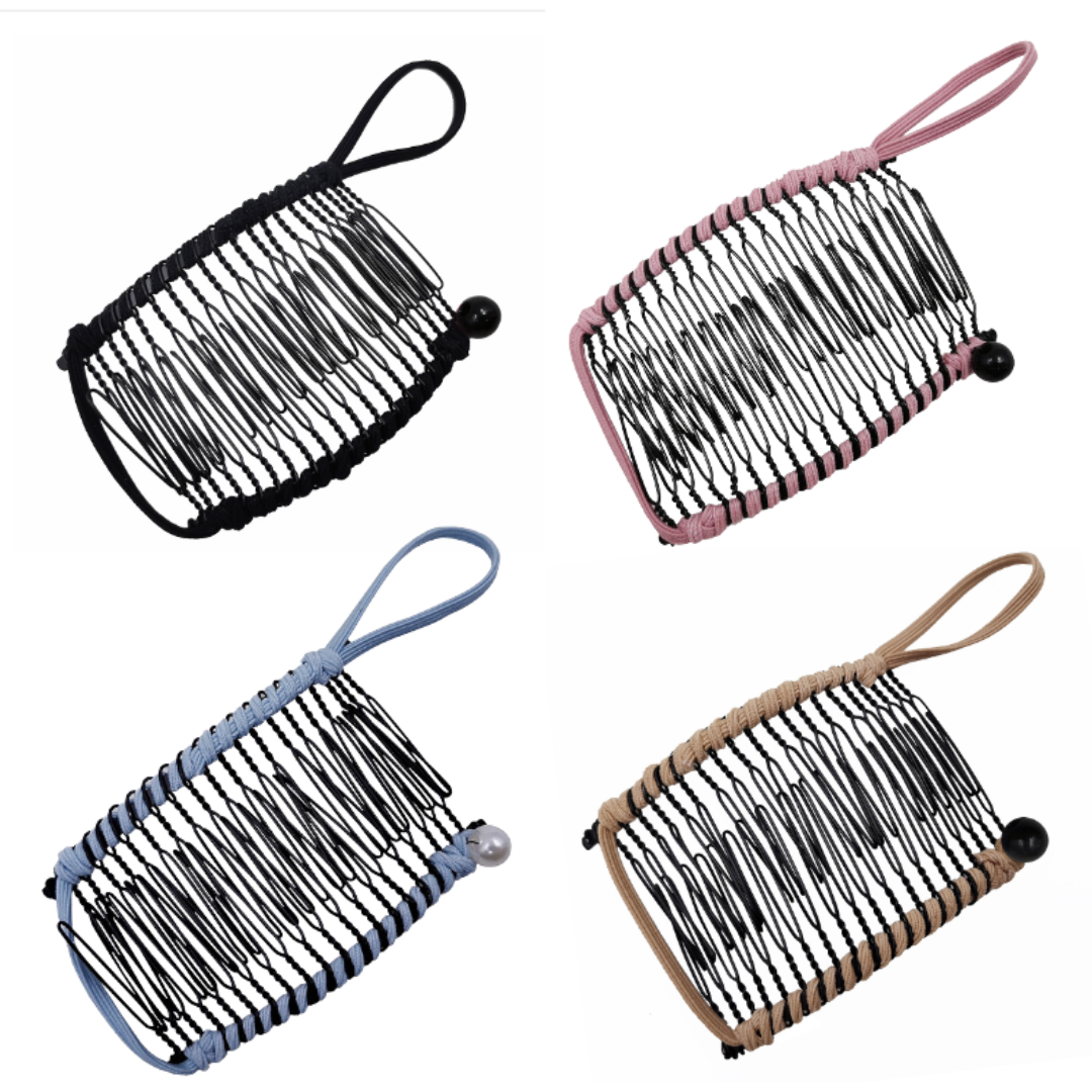 VestaHold™ — Rock-Solid Grip That Empowers Your Thick Hair with Effortless Elegance