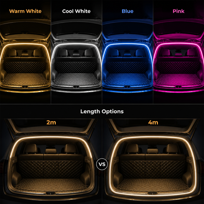 RadianceTrack™ — Illuminates Your Trunk With Auto-On Light Whenever You Open It